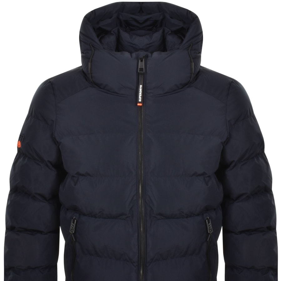 Superdry Hooded Sports Puffer Jacket Navy Mainline Menswear Ireland